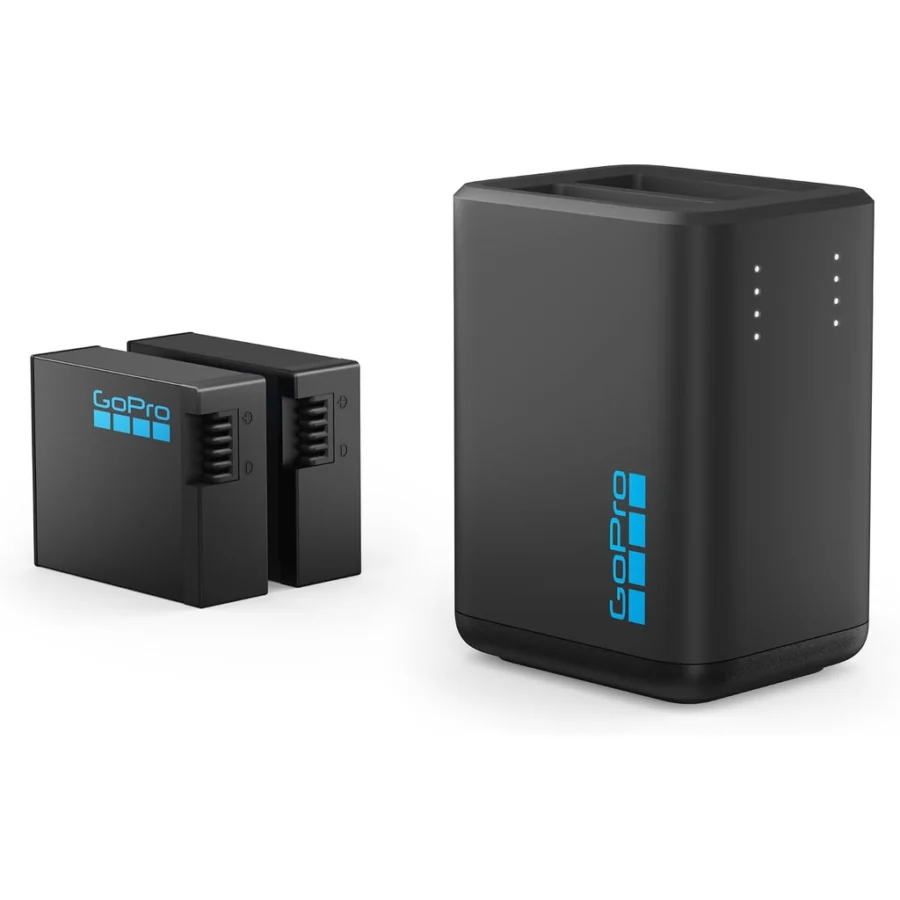 GoPro Chargeur double + 2 batteries Enduro