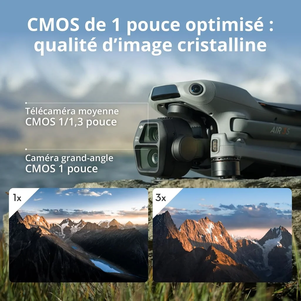 DJI Air 3S (radiocommande RC-N3), photo 3