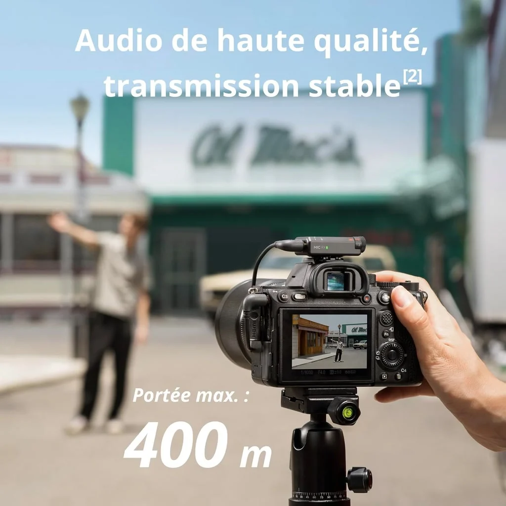 DJI Mic Mini (2 émetteurs, 1 récepteur, boîtier de recharge), photo 4