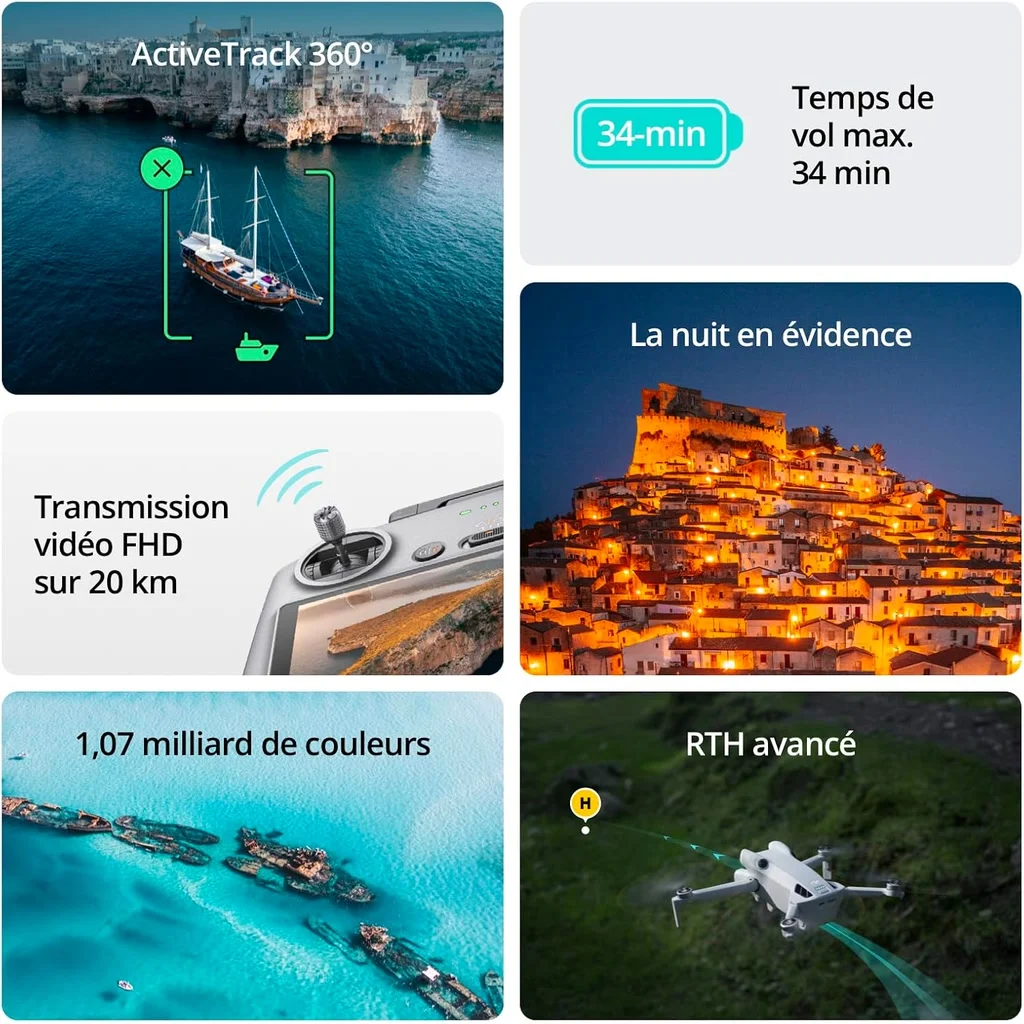 DJI Mini 4 Pro (radiocommande RC-N2), photo 5