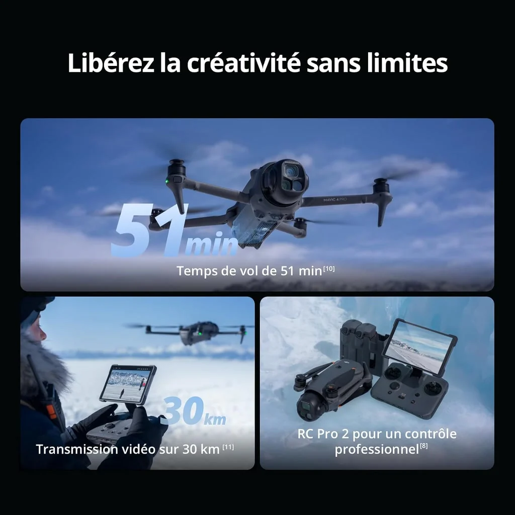 DJI Mavic 4 Pro (radiocommande DJI RC 2), photo 7