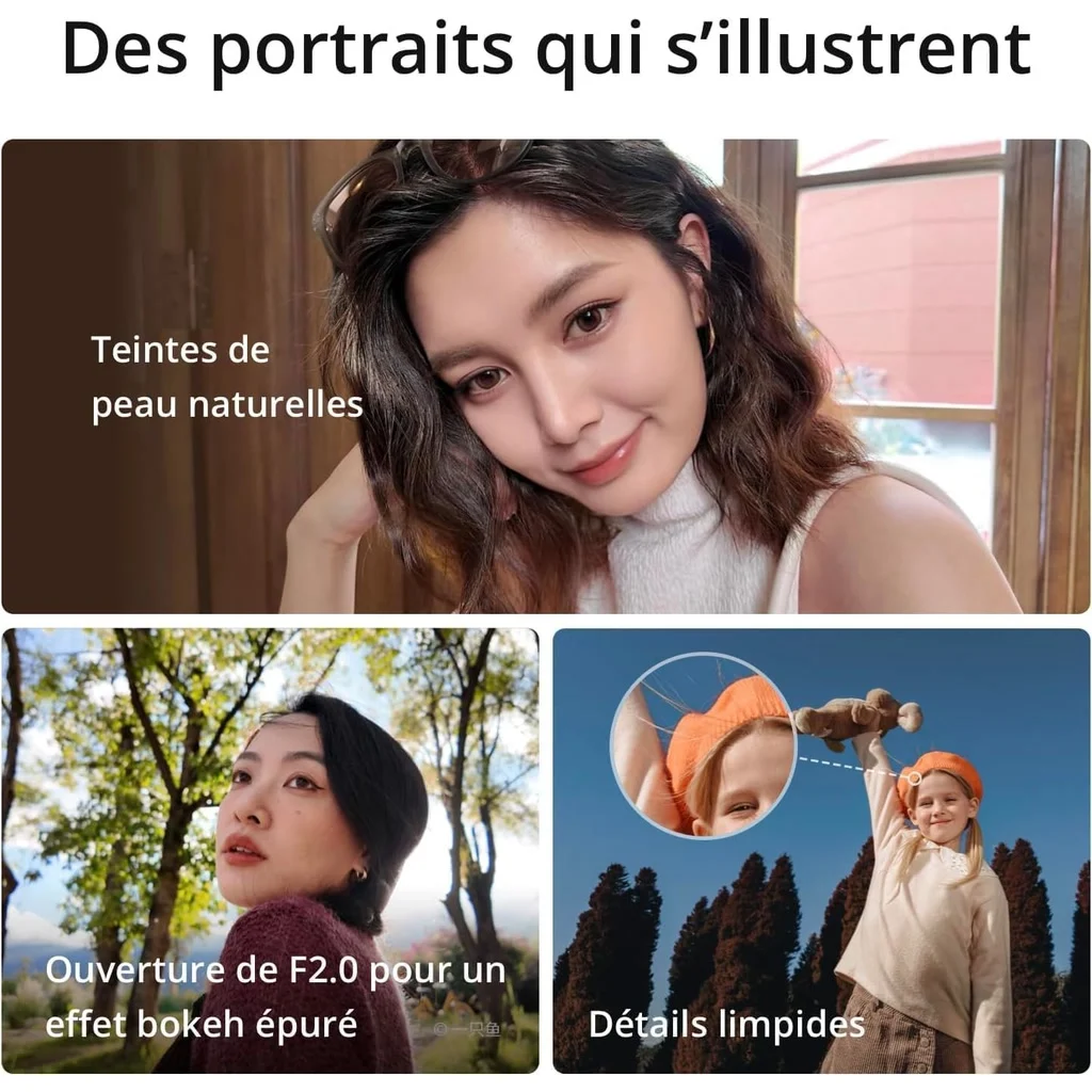 Des portraits filmés avec la DJI Osmo Pocket 3 : teintes de peau naturelles, arrière-plan flou